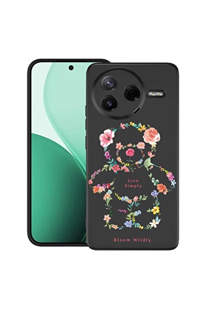 bestcase Υπέρλεπτη Θήκη TPU Συμβατή με Poco F7 Pro, με Σχέδιο Αρκουδάκι  "Liv...