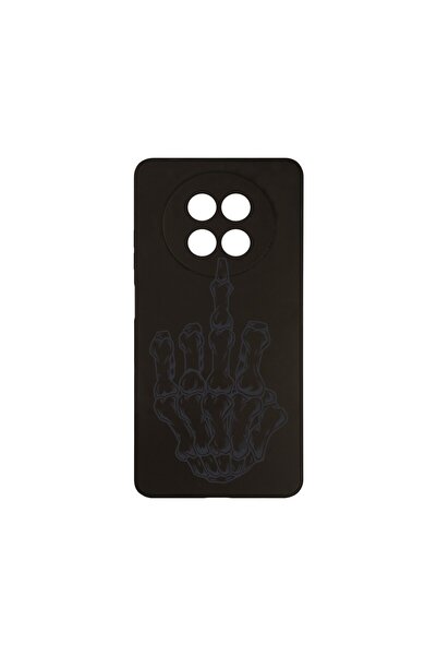 bestcase ¬Æ Husa Slim SIlicon 0.8MM, Compatibila Cu Realme 12 5G, Skeleton Ha...