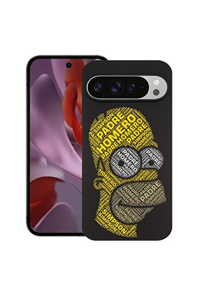 bestcase Husă pentru Google Pixel 9 Pro XL, Caligrafie Homer Simpson, Silicon...
