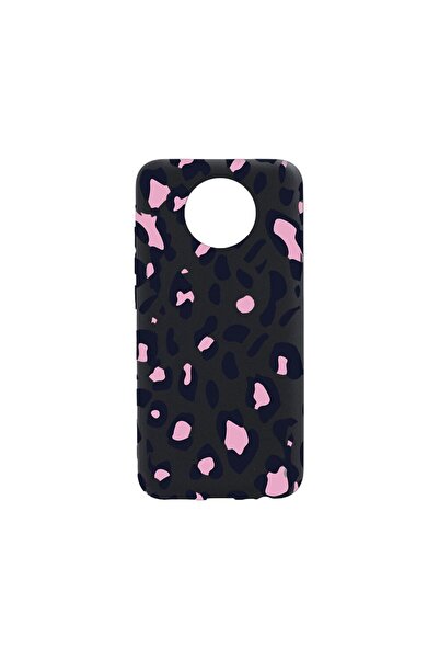 bestcase Λεπτή Θήκη Σιλικόνης 0.8MM, Συμβατή με Nokia C20, Ροζ Σχέδιο Λεοπάρδ...
