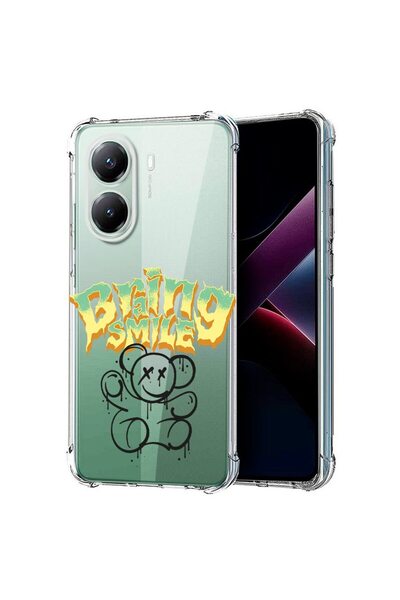 bestcase ¬Æ Husa compatibila Poco X7 Pro 5G, Anti Shock 1.5MM, Teddy Bear Bra...