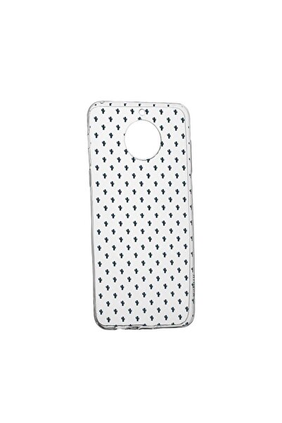 bestcase Силиконов калъф, съвместим с Nokia C20, Малък кактус, устойчив на из...