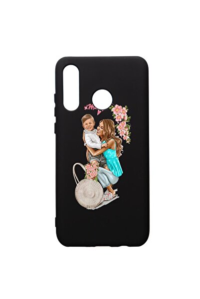 bestcase Θήκη προστασίας Huawei P30 Lite, Mom Life, σιλικόνης, με υφασμάτινο ...
