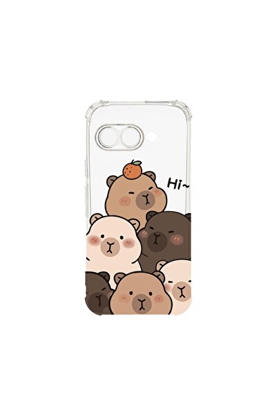 bestcase ¬Æ Anti Shock Case Compatible with Google Pixel 9a, Cute Kawaii Capy...