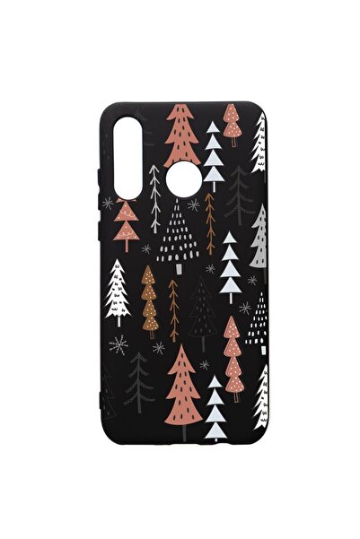 bestcase Husa Premium Silicon Compatibila Cu Huawei P30 Lite, Hand Drawn Chri...