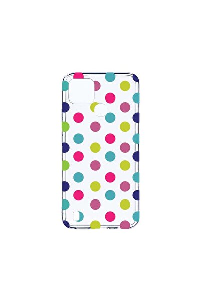 bestcase Husa BestCase¬Æ Clear Silicon 2MM, Compatibila Cu Realme C25Y, Dots ...