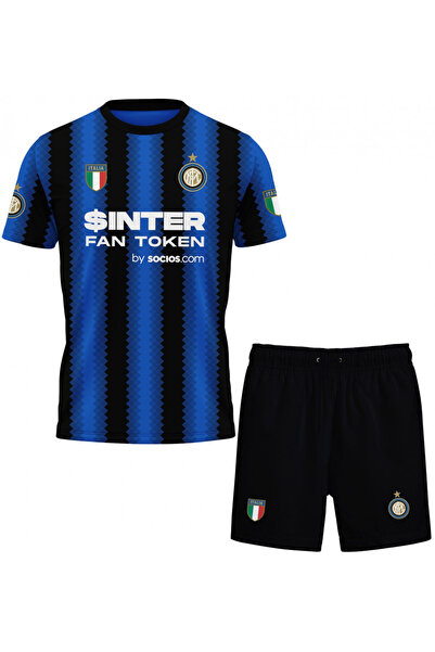 OEM Compleu tricou si pantaloni scurti pentru barbati Inter Milan S036