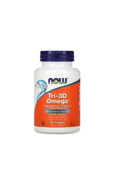 Now Foods Tri-3D Omega 330 EPA / 220 DHA 90 capsule moi -