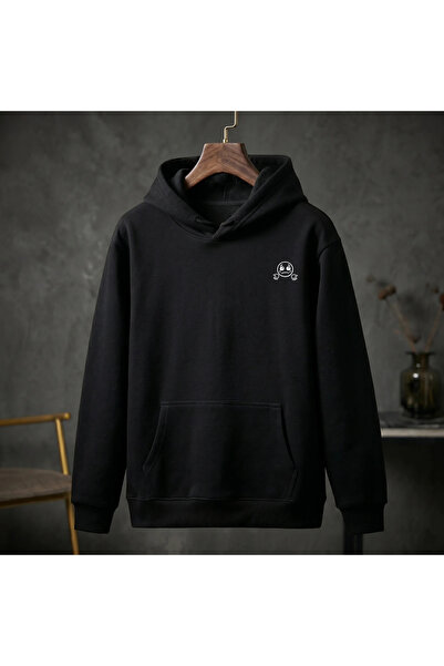 Ron8 Sad Mymza Emoji Design Printed Hoodie Set