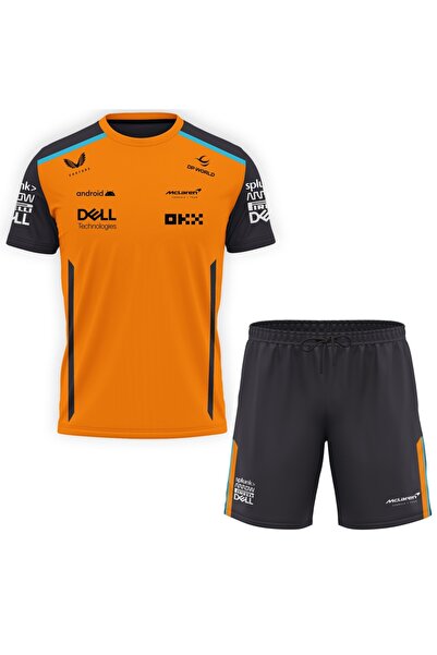 OEM Compleu tricou si pantaloni scurti pentru barbati Mclaren F1 D113