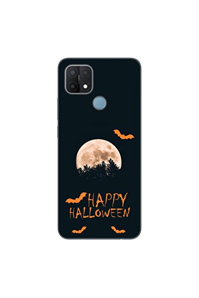 OEM Husa compatibila cu Oppo A15 si A15s Silicon Gel Tpu Model Happy Hallowee...