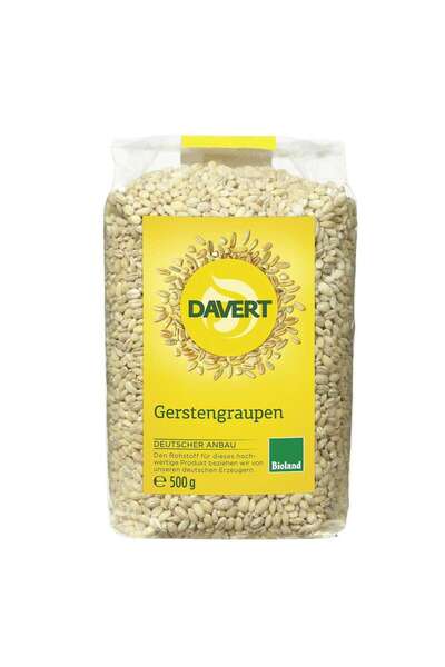 DAVERT Ghiule de orz bio 500 g
