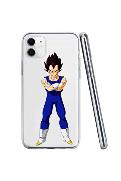 OEM Case compatible with Apple iPhone 11 Transparent Silicone Dragon Ball Veg...