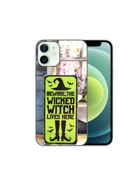 OEM Husa compatibila cu Apple iPhone 12 Mini Silicon Gel Tpu Model Halloween ...