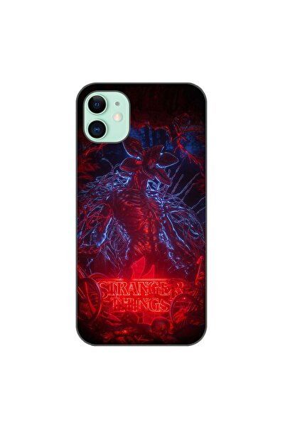 OEM Θήκη συμβατή με Apple iPhone 11, από σιλικόνη gel TPU, μοντέλο Stranger T...