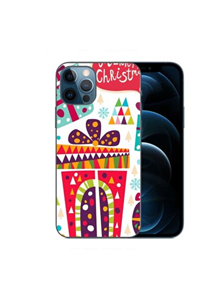 OEM Husa compatibila cu Apple iPhone 12 Pro Max Silicon Gel Tpu Model Craciun...