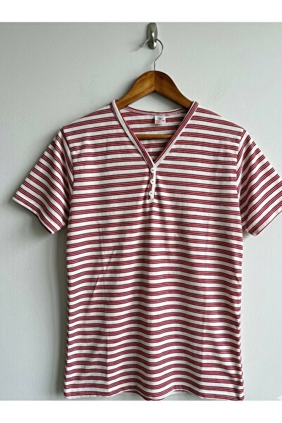 BİLGENS BUTİK Tricou cu mânecă scurtă pentru femei, 85% bumbac, cu model în d...