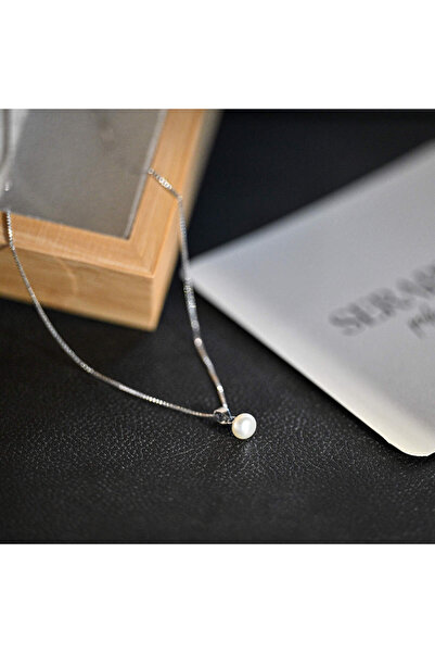 SERAPHIM COLLECTION Colier Argint 925 cu Perla Naturala – Pearl Necklace Mini...