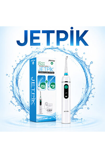 Jetpik JP50 – Diş İpi + Su Jeti ile Evde Maksimum Temizlik