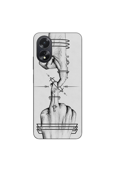 OEM Husa compatibila cu Oppo A38 4G Silicon Gel Tpu Model Universe Touch