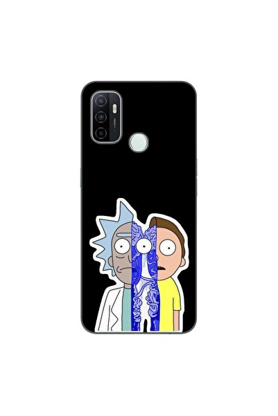 OEM Husa compatibila cu Oppo A53 Silicon Gel Tpu Model Rick And Morty Connected