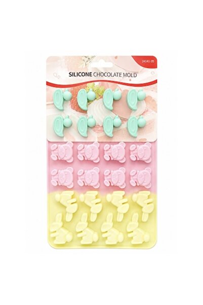OEM Forma din Silicon pentru Bomboane si Jeleuri, BPA Free, Modele Ursuleti/I...