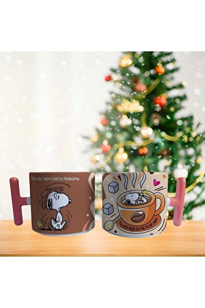 Ghostbastır Snoopy Kupa Bardak | Tek Adet 0431