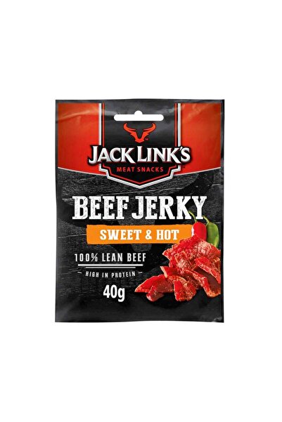 Jack Link's لحم بقري مجفف من جاك لينكس بنكهة حارة وحلوة 40 جرام