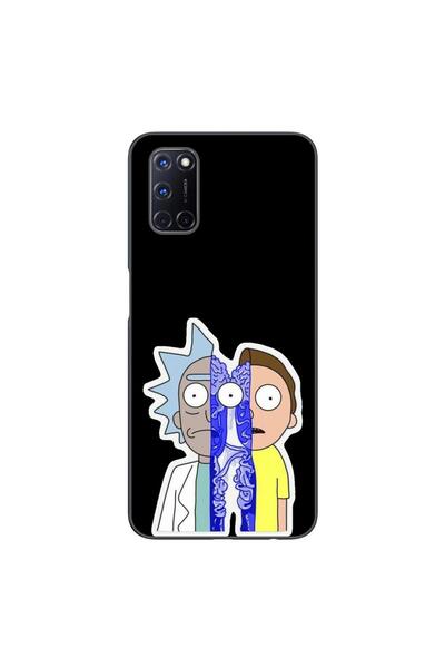 OEM Husa compatibila cu Oppo A72 Silicon Gel Tpu Model Rick And Morty Connected