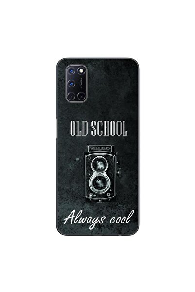 OEM Case compatible with Oppo A72 Silicone Gel Tpu Retro Camera Pattern