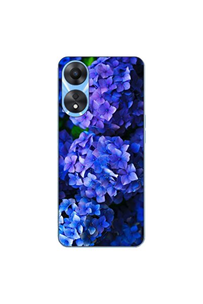 OEM Husa compatibila cu Oppo A78 4G (CPH2565) Silicon Gel Tpu Model Hortensii
