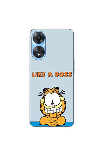 OEM Husa compatibila cu Oppo A78 5G (CPH2483) Silicon Gel Tpu Model Garfield ...