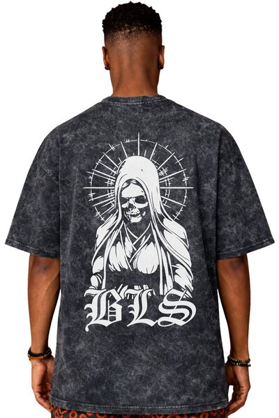 SEVBANO Black Label Society Rock Metal Music Band Back Printed Unisex Oversiz...