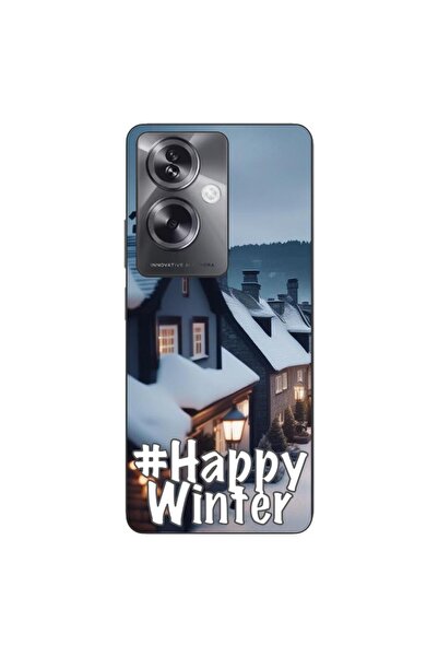 OEM Husa compatibila cu Oppo A79 5G Silicon Gel Tpu Model Happy Winter
