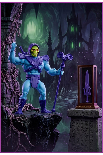 OYUNCAKSAHİLİ iskeletor Kılıç Koç Asa Figür Seti 14cm Masters Ofthe Universe ...