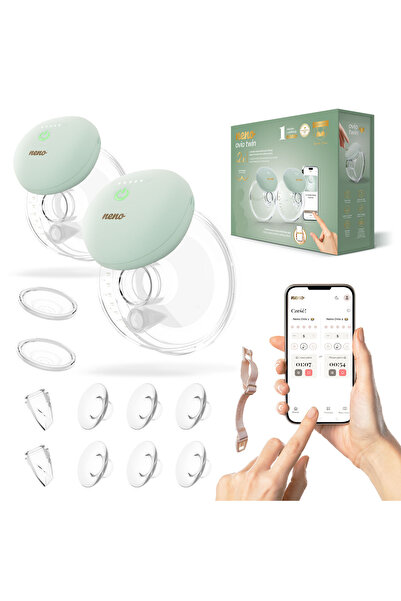 Neno Ovio Twin διπλή ηλεκτρική αντλία θηλασμού hands-free – ασύρματη αντλία θ...