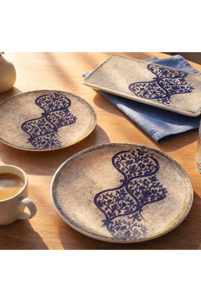 La Mediterranea Plate 26 cm Rhombus Pattern –