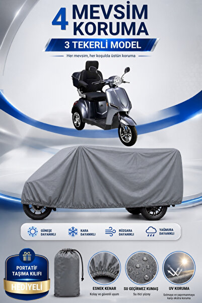 Motobros Motorcycle Tarpaulin Volta Vm4 Neo 3-Wheeled Electric Vehicle Tarpau...
