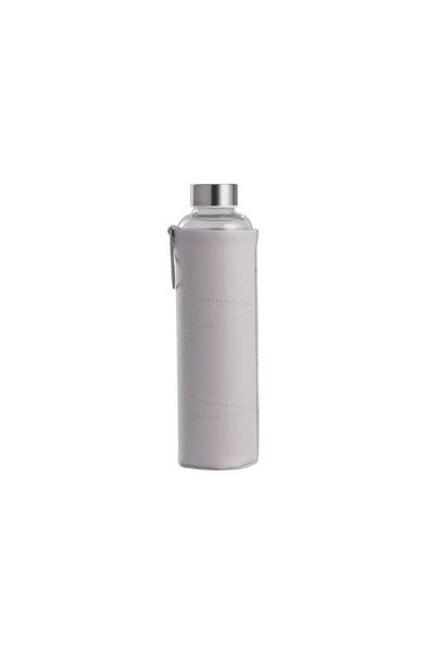 Day Παγούρι Γυάλινο Με Κάλυμμα Ανοιχτό Γκρι 750ml 77913