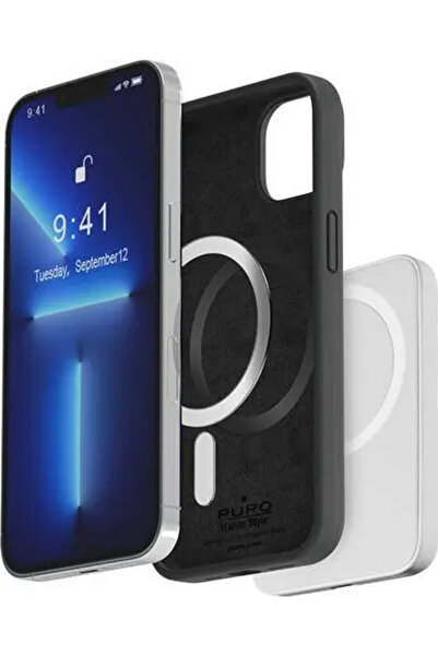 Apple PURO ICON MAG - Etui iPhone 14 Plus MagSafe (Black)
