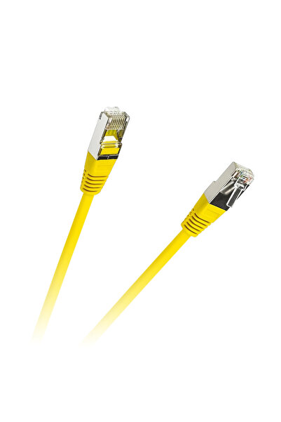 Lanberg Cordon de patchwork S/FTP cat.6A 3m LSZH CCA testat cu Fluke ≈º√≥≈Çty