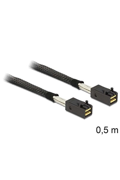 DELOCK SAS Kabel Mini SAS HD -> Mini SAS HD St/St 0.50m