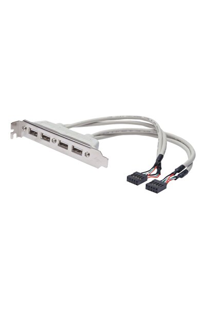 Digitus Kabel na ≈õledziu USB 2.0 HighSpeed Typ 2xIDC (5pin)/4xUSB A M/≈ª sza...