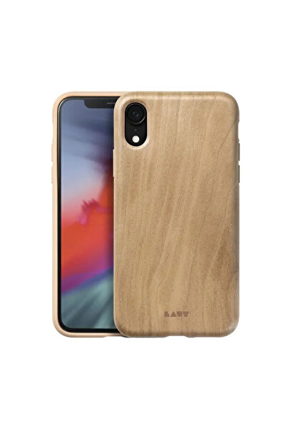 Laut PINNACLE - Husă iPhone XR din lemn autentic (Lemn de cireș)