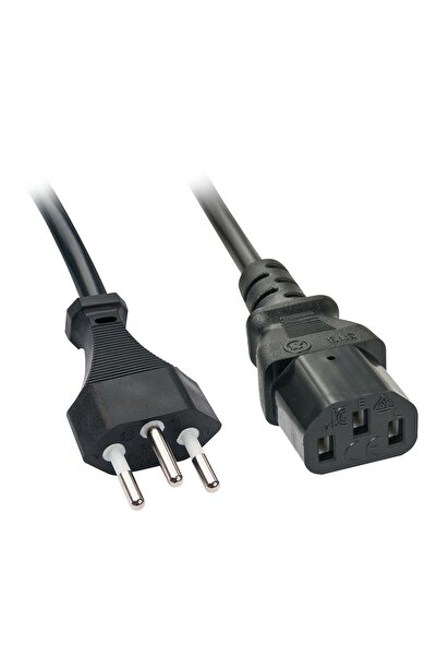 LİNDY IEC-Netzkabel Schweiz IEC320 C13 3m