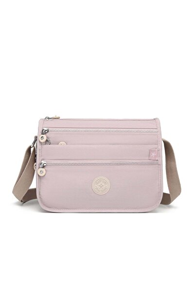 SMART BAGS SMARTBAGS KIRİNKIL KUMAŞ KADIN POSTACI OMUZ ÇANTASI 2022-1128 KUM