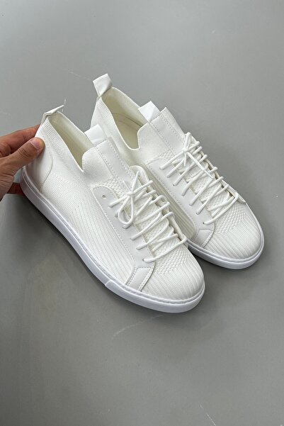 OUTFİT MAN Knitwear Breathable Shoes White
