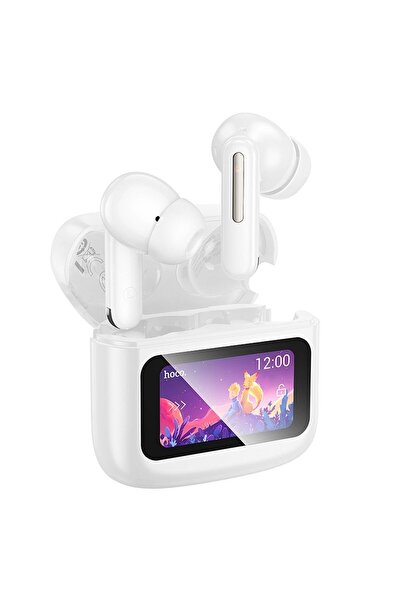 hoco. Căști Hoco HOCO wireless Bluetooth cu ecran tactil TWS EQ14 albe