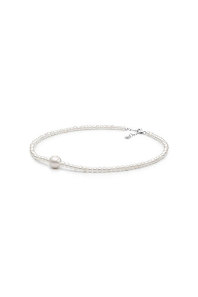 MANAVA Colier argint cu perle naturale - Noblesse