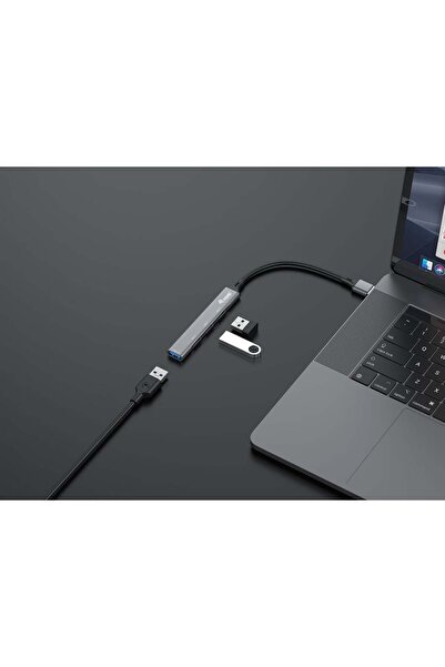 EQUIP 4-Port USB-A3.2-Hub->3xUSB-A 2.0/1xUSB-A3.2 5Gbps